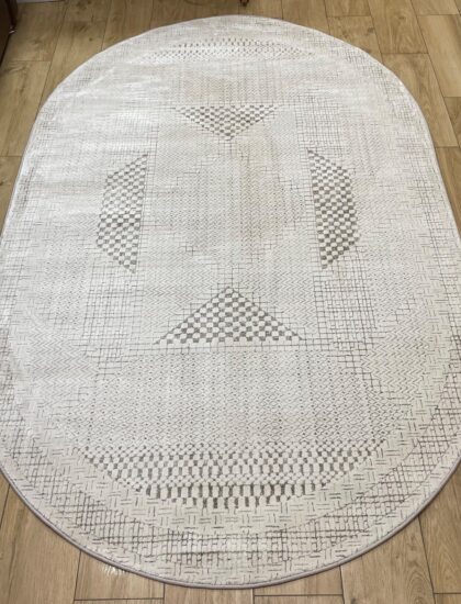 Овальный ковёр Tiffany  0DK55C_IVORY_COCONUTMILK, Турция