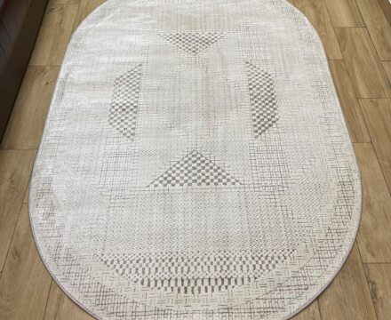 Овальный ковёр Tiffany  0DK55C_IVORY_COCONUTMILK, Турция