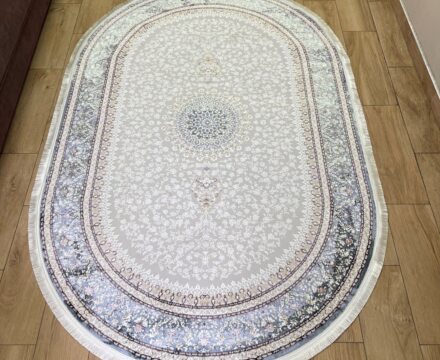 Овальный ковёр Irani lux 6924A_D_BLUE_D_BLUE, Турция