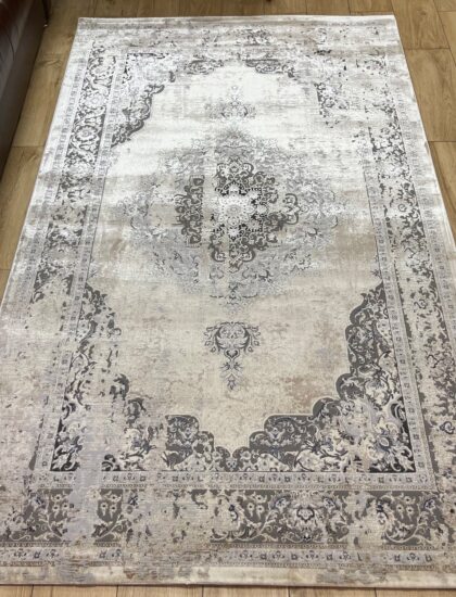 Прямоугольный ковёр Panda  BB336A_L_GREY_C_BEIGE, Турция