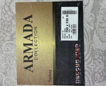 Овальный ковёр Armada 3570A_GREY_GREY, Турция