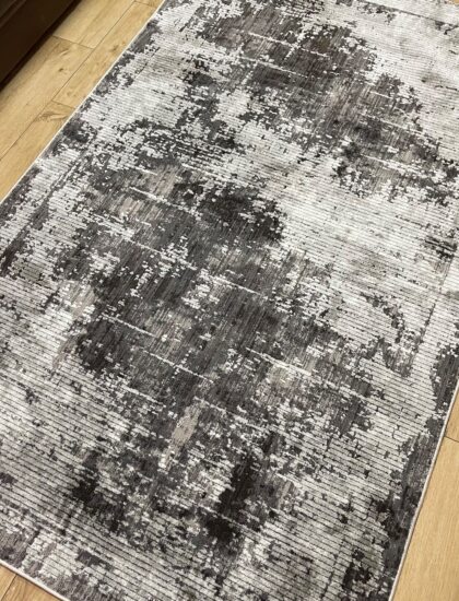 Прямоугольный ковёр Effero  A792AK_D_GREY_L_GREY, Турция