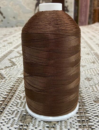 Лавсановая для оверлока коричневая Вторичная