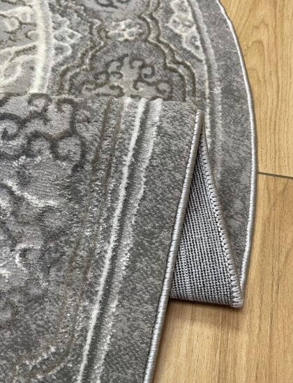 Овальный ковёр Atlas 3373A_LIGHT_GREY_GREY, Турция