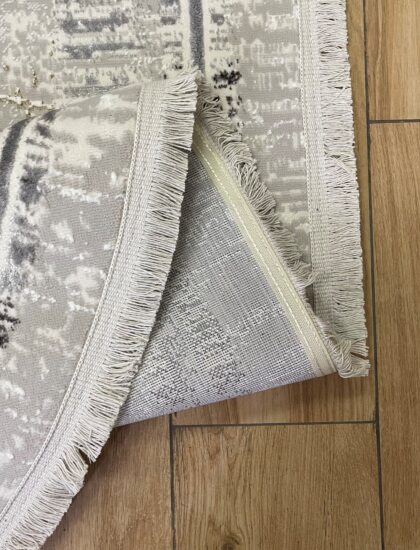 Овальный ковёр Valentino + vigo 6025A_L_GREY_L_GREY, Турция