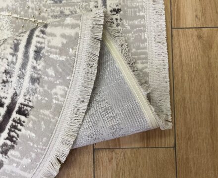 Овальный ковёр Valentino + vigo 6025A_L_GREY_L_GREY, Турция