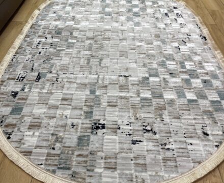 Овальный ковёр Linda  4267A_CREAM_CREAM, Турция