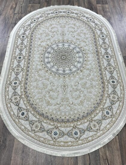 Овальный ковёр Irani lux 8020A_GOLD_GOLD, Турция