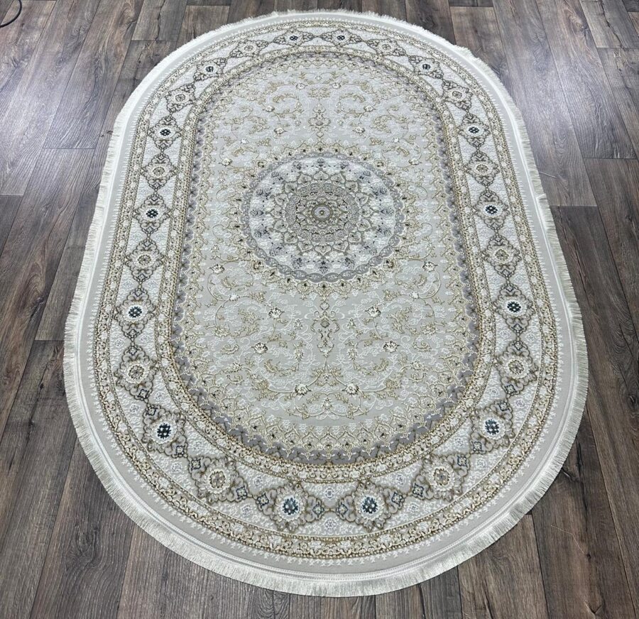 Овальный ковёр Irani lux 8020A_GOLD_GOLD, Турция