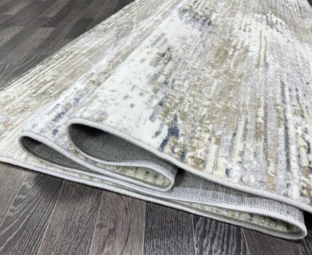 D071A_CREAM SHIRINK / BLUE FDY