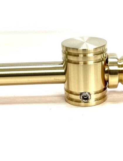 Длина 1,1 м. Ковродержатель из латуни L011 Пруток 12 мм