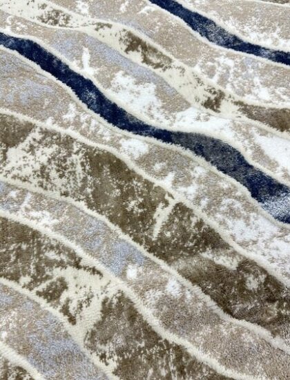 D066A_CREAM SHIRINK / BLUE FDY