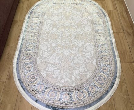 Овальный ковёр Irani lux 6839A_D_BLUE_D_BLUE, Турция