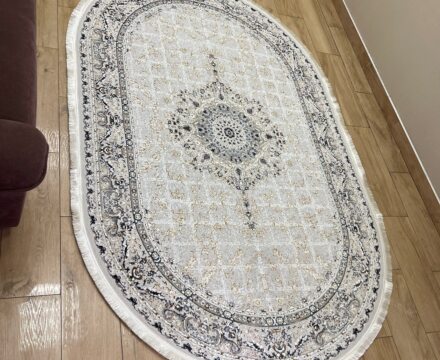 Овальный ковёр Irani lux 6815A_CREAM_CREAM, Турция