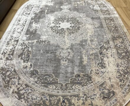 Овальный ковёр Panda  BB331A_GREY_C_GREY_C, Турция