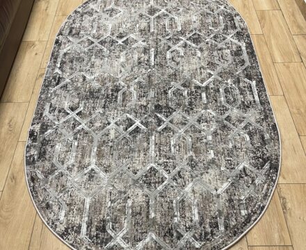 Овальный ковёр Effero  A765AD_L_BROWN_GREY, Турция