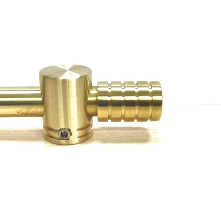 Длина 0,7 м. Ковродержатель из латуни L013 Пруток 12 мм