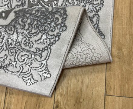 Прямоугольный ковёр Palermo 00501A_L_GREY_P_GREY, Турция