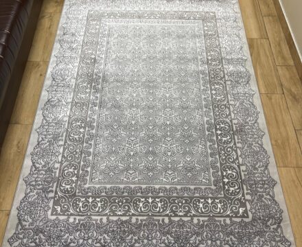 Прямоугольный ковёр Palermo 00501A_L_GREY_P_GREY, Турция