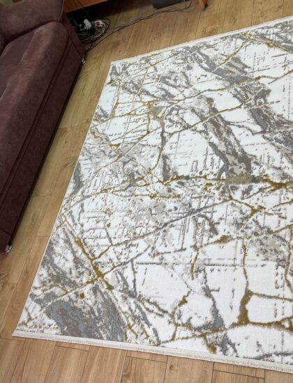 Прямоугольный ковёр Forte 6233A_MUSTARD_MUSTARD, Турция