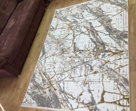 Прямоугольный ковёр Forte 6233A_MUSTARD_MUSTARD, Турция