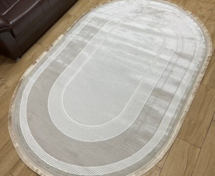 Овальный ковёр Carina 4920A_CREAM_CREAM, Турция