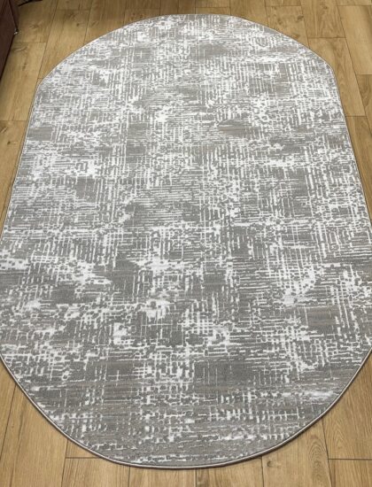 Овальный ковёр Roma  4026A_GREY_GREY, Турция