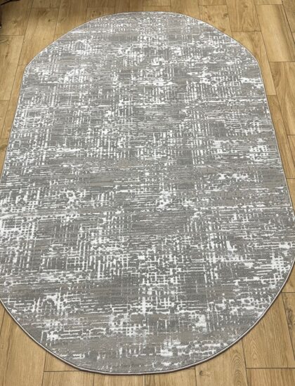 Овальный ковёр Roma  4026A_GREY_GREY, Турция