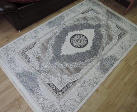 Квадратный ковёр Palmira 2538A_CREAM_BLUE, Турция