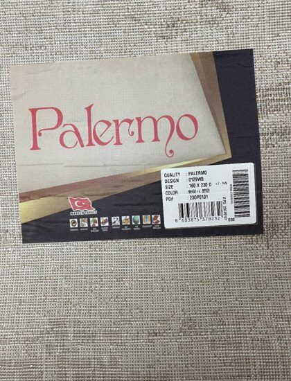 Квадратный ковёр Palermo 0129WB_BEIGE_L_BEIGE, Турция