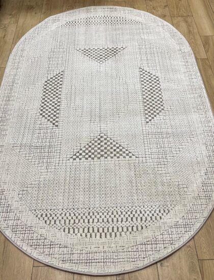 Овальный ковёр Tiffany  0DK55C_IVORY_COCONUTMILK, Турция