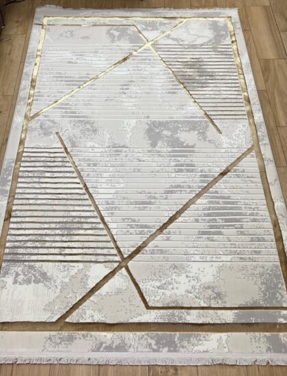 Овальный ковёр Hilton 5965A_BEIGE_BEIGE, Турция