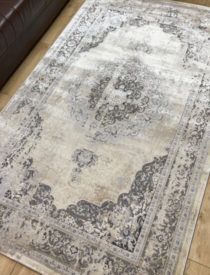 Прямоугольный ковёр Panda  BB336A_L_GREY_C_BEIGE, Турция