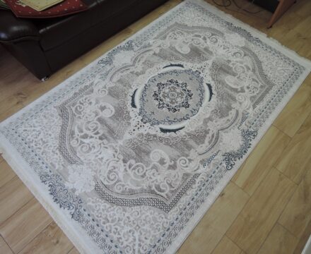 Прямоугольный ковёр Palmira 2539A_CREAM_BLUE, Турция