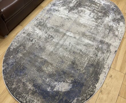 Овальный ковёр Panda  BB333A_L_GREY_C_BLUE, Турция