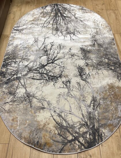 Овальный ковёр Panda  AA630A_BEIGE_MUSTARD, Турция