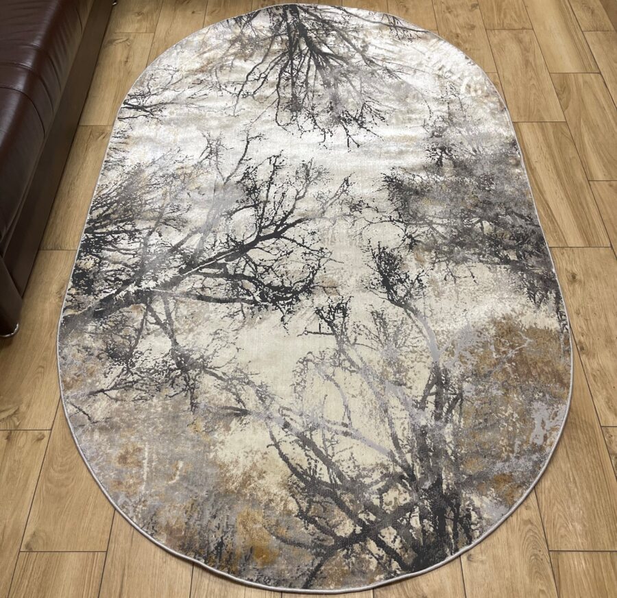 Овальный ковёр Panda  AA630A_BEIGE_MUSTARD, Турция