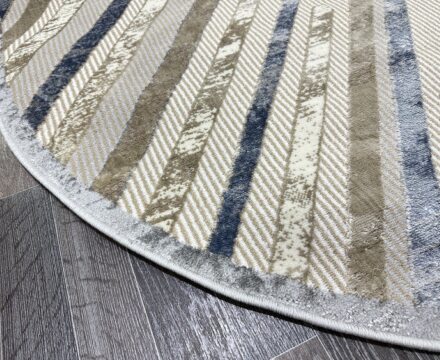 D037A_CREAM SHIRINK / BLUE FDY