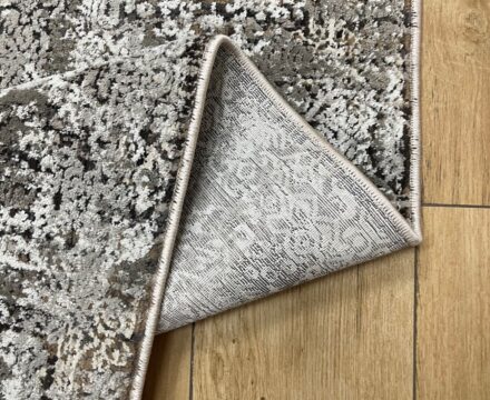 Прямоугольный ковёр Effero  A781AK_D_GREY_L_GREY, Турция