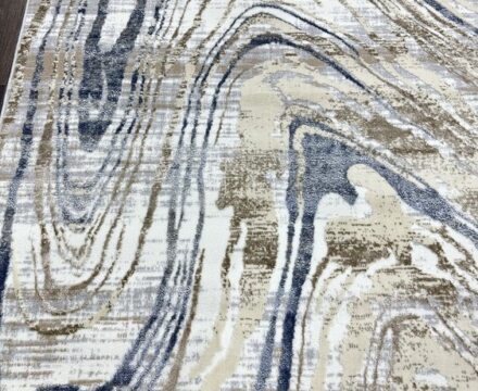 D065A_CREAM SHIRINK / BLUE FDY