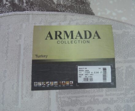 Овальный ковёр Armada  3405A_GREY_GREY, Турция