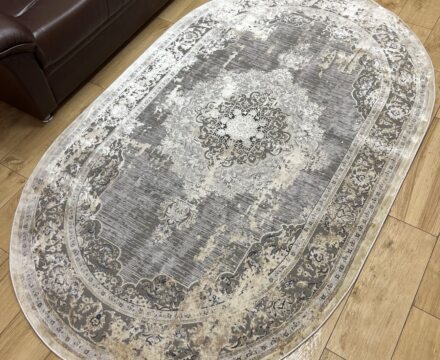 Овальный ковёр Panda  BB331A_GREY_C_GREY_C, Турция