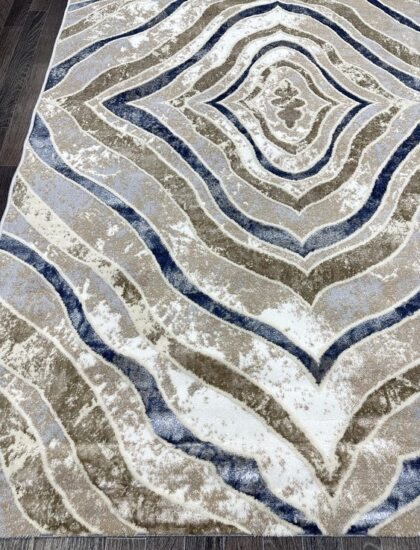 D066A_CREAM SHIRINK / BLUE FDY