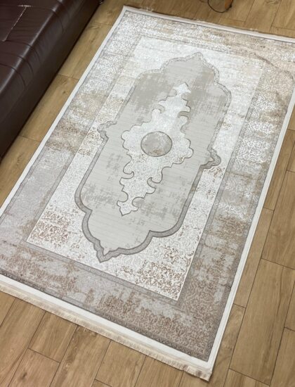 Прямоугольный ковёр Carina 4907A_CREAM_CREAM, Турция