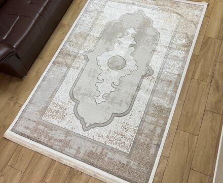 Прямоугольный ковёр Carina 4907A_CREAM_CREAM, Турция