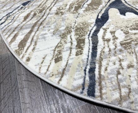 D065A_CREAM SHIRINK / BLUE FDY