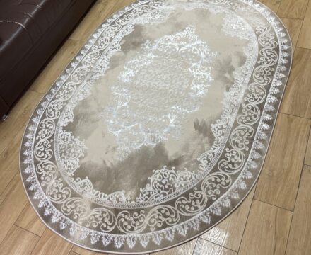 Круглый ковёр Palermo 0102SA_IVORY_BEIGE, Турция