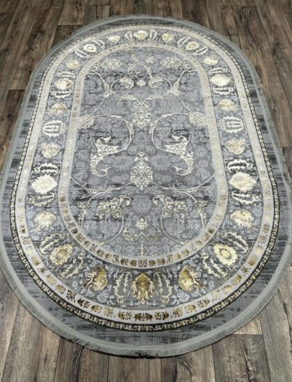 Овальный ковёр Irani lux 6839L_L_BEIGE_D_GREY, Турция