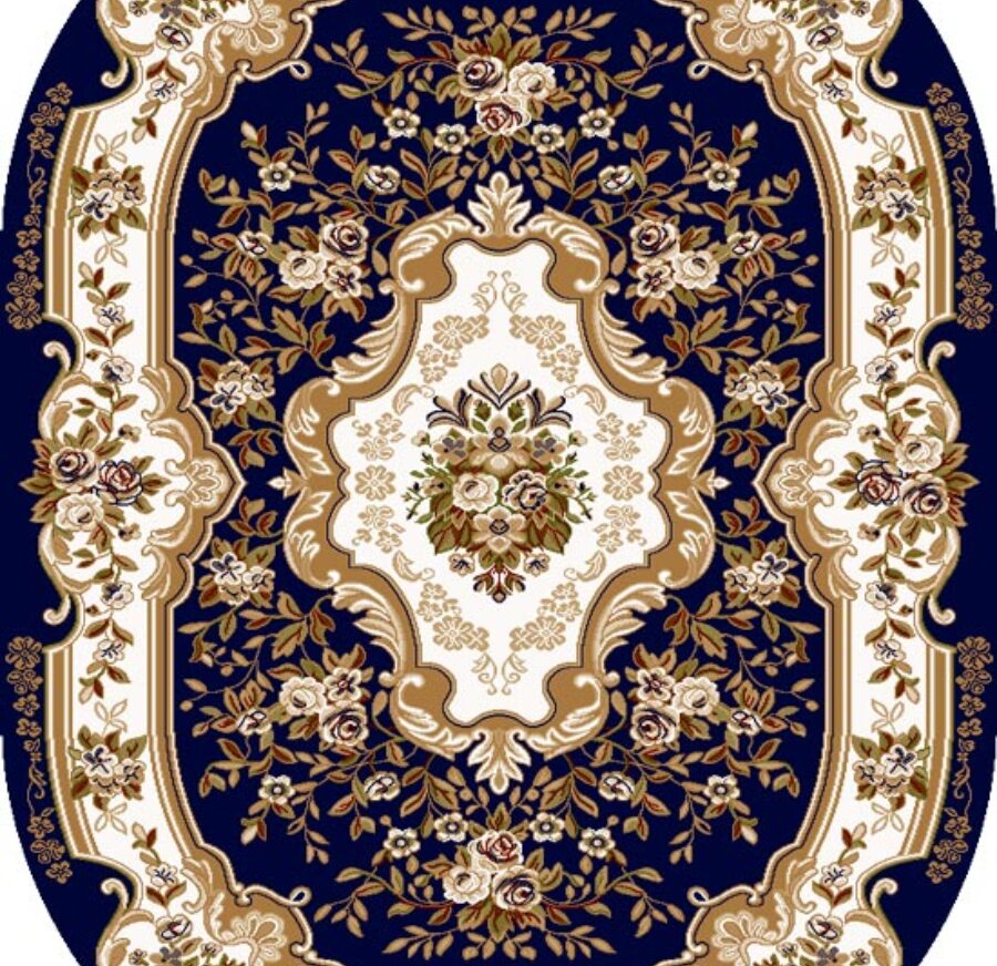 Овальный ковёр Акварель 20606_21744, Россия