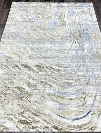 D065A_CREAM SHIRINK / BLUE FDY